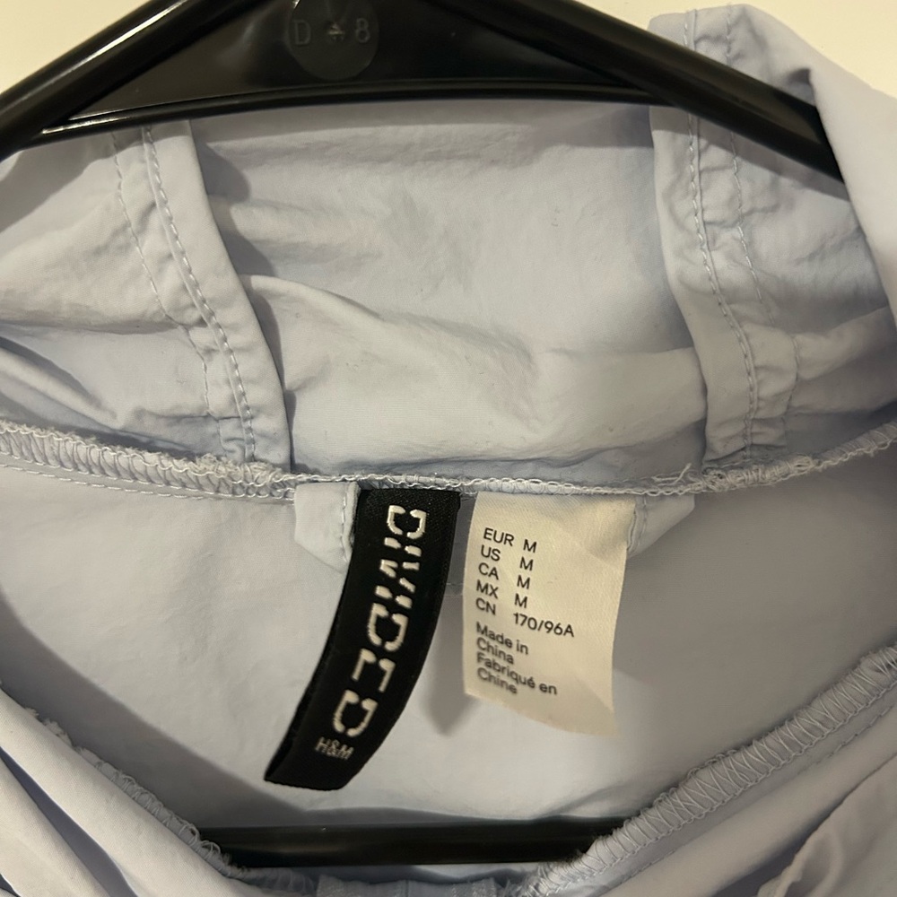 H&M Light Blue Utility Jacket - Picture 2 of 3